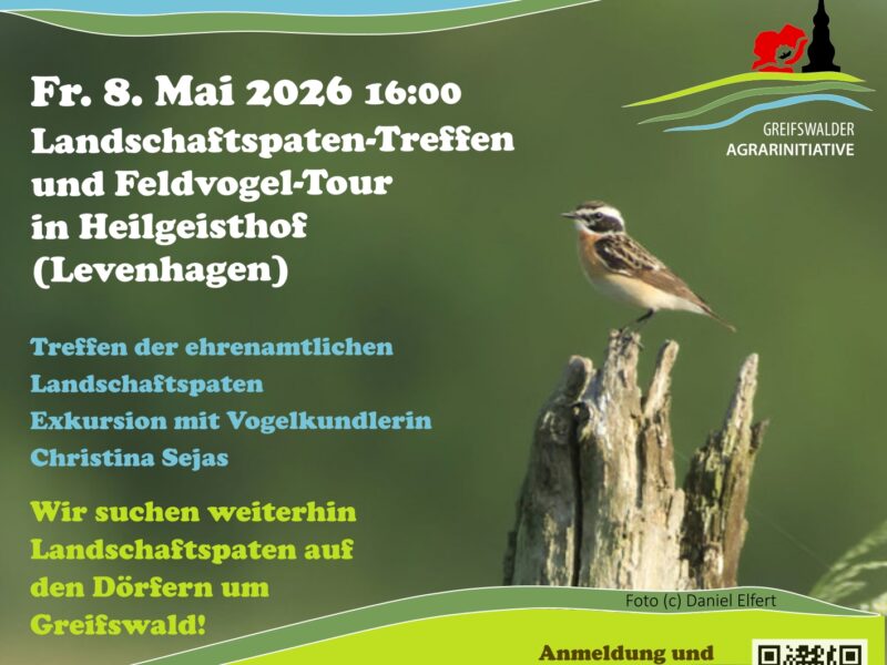 Landschaftspaten Treffen und Vogelexkursion